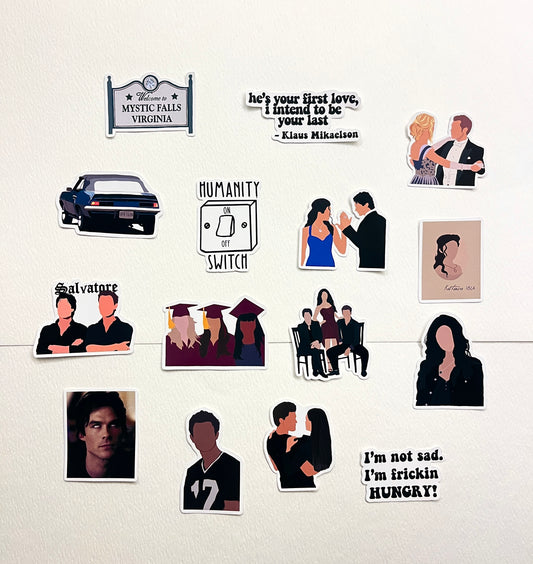 The Vampire Diaries Sticker Pack