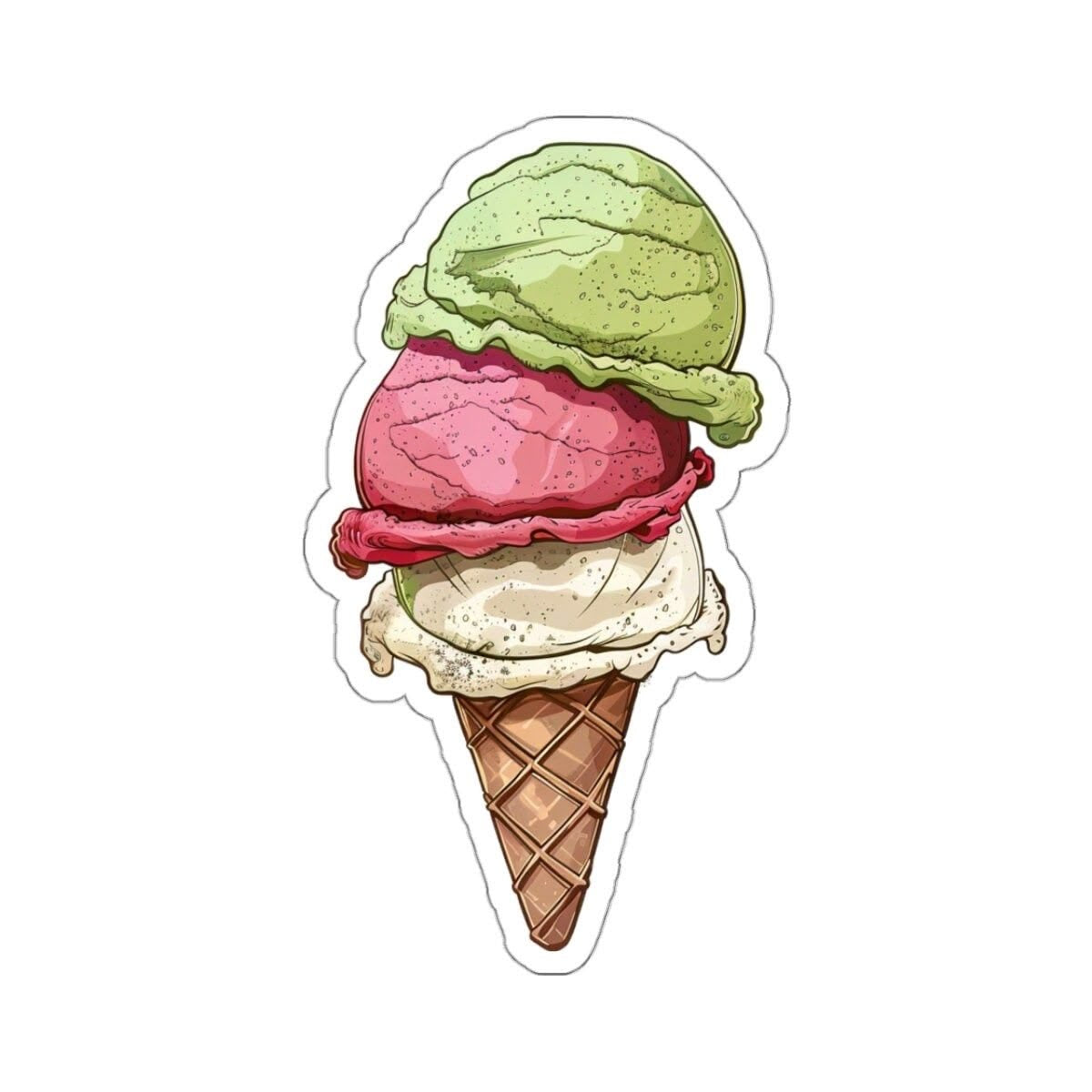 Ice Cream Sticker