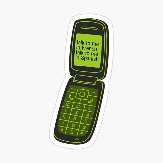 Flip Phone Sticker