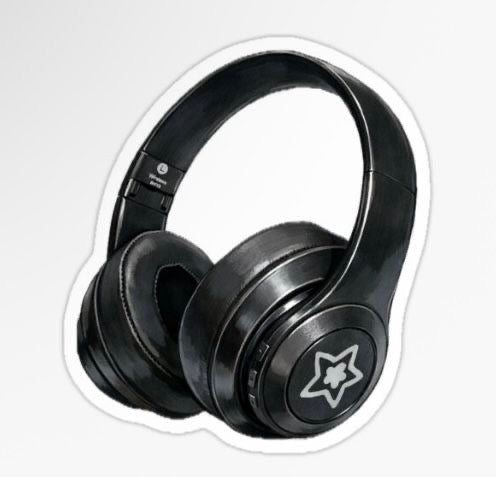 Headphones Sticker