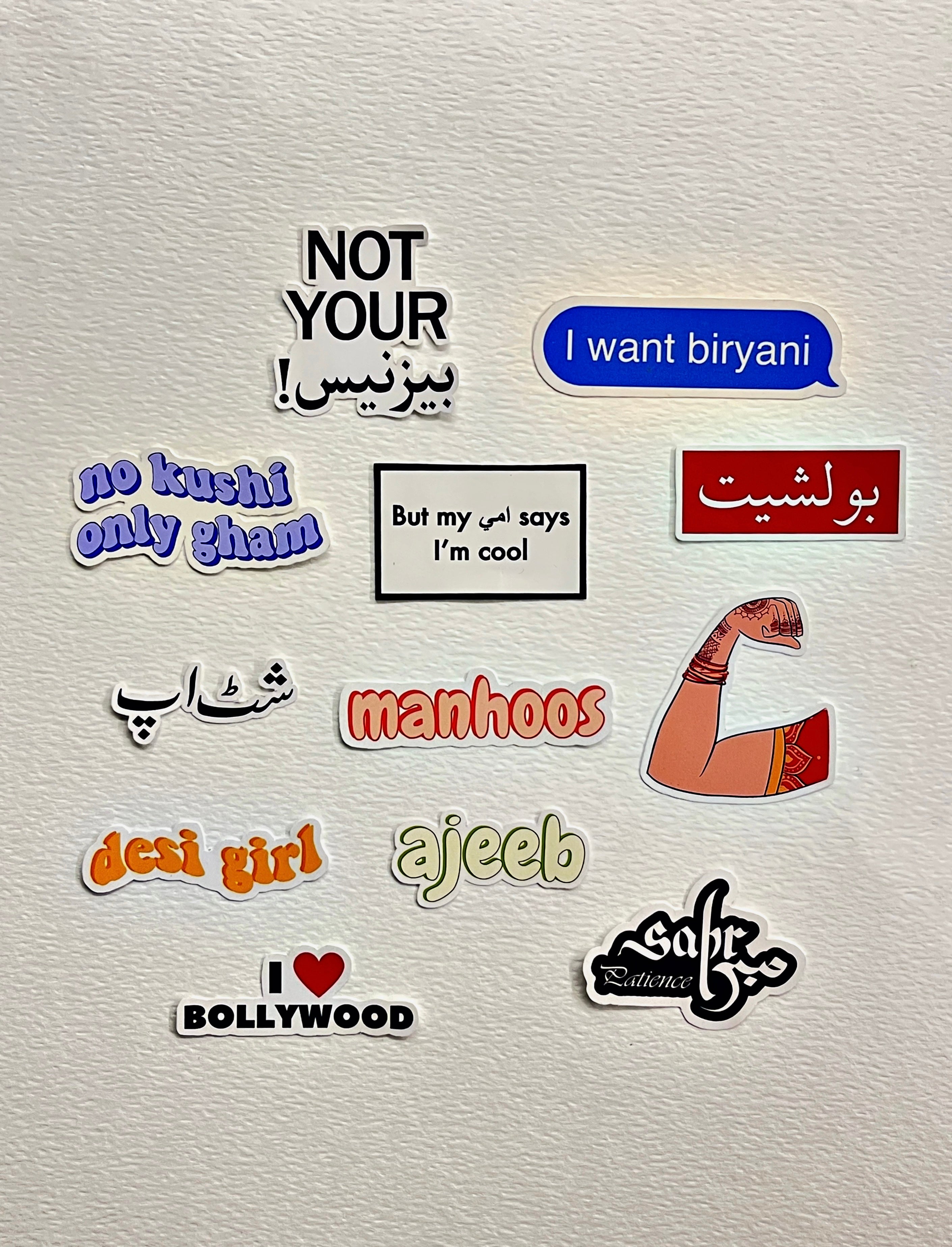 Desi Sticker Pack