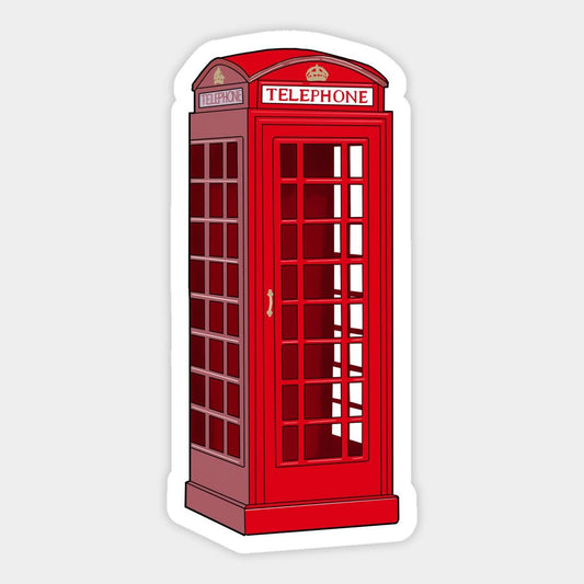 Phone-booth Sticker