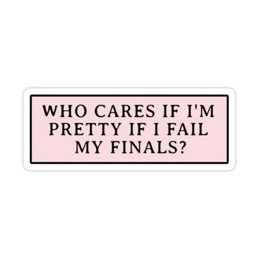 Finals Sticker