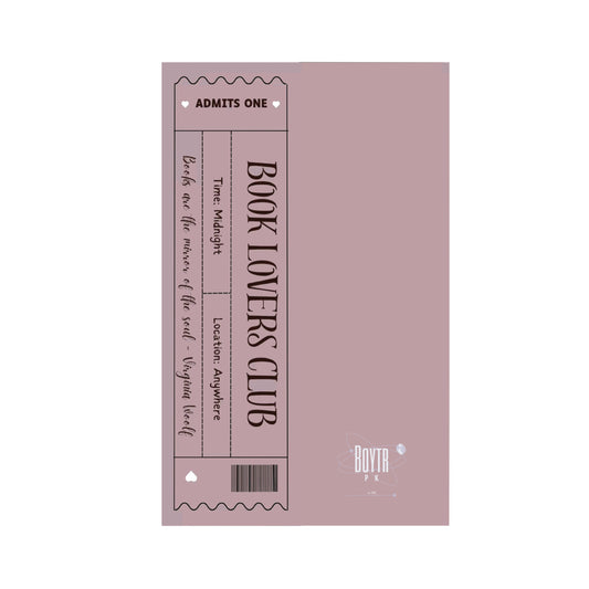 Book Lovers Club Bookmark